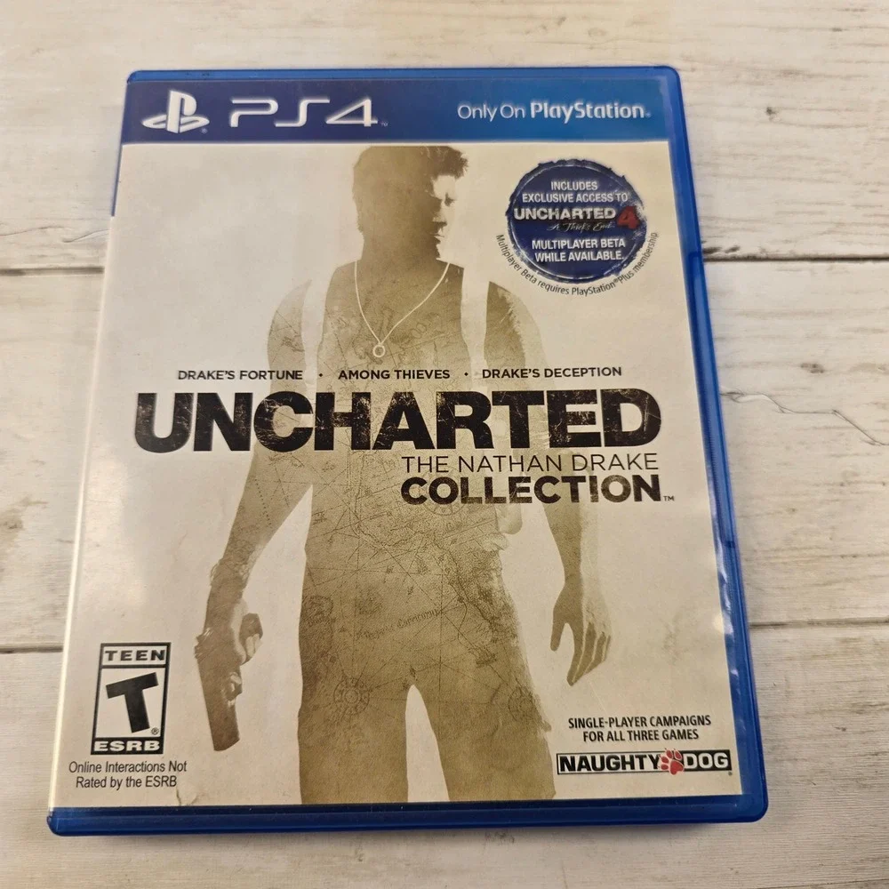 Uncharted The Nathan Drake Collection Sony PS4 PlayStation 4 Remastered Trilogy